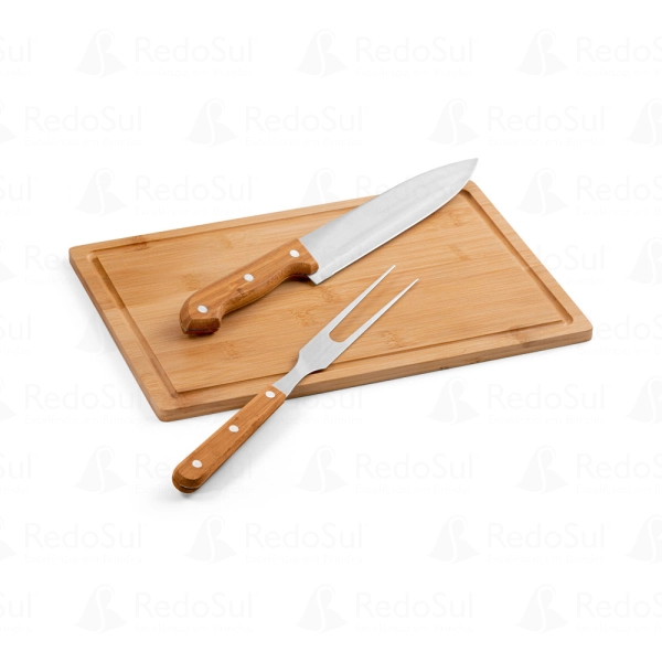 Kit Churrasco Personalizado com 3 Pecas Kit Churrasco Personalizado com 3 Pecas